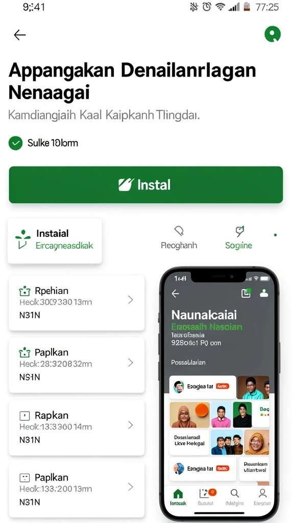 987up - Menampilkan leaderboard untuk kompetisi antar pemain.