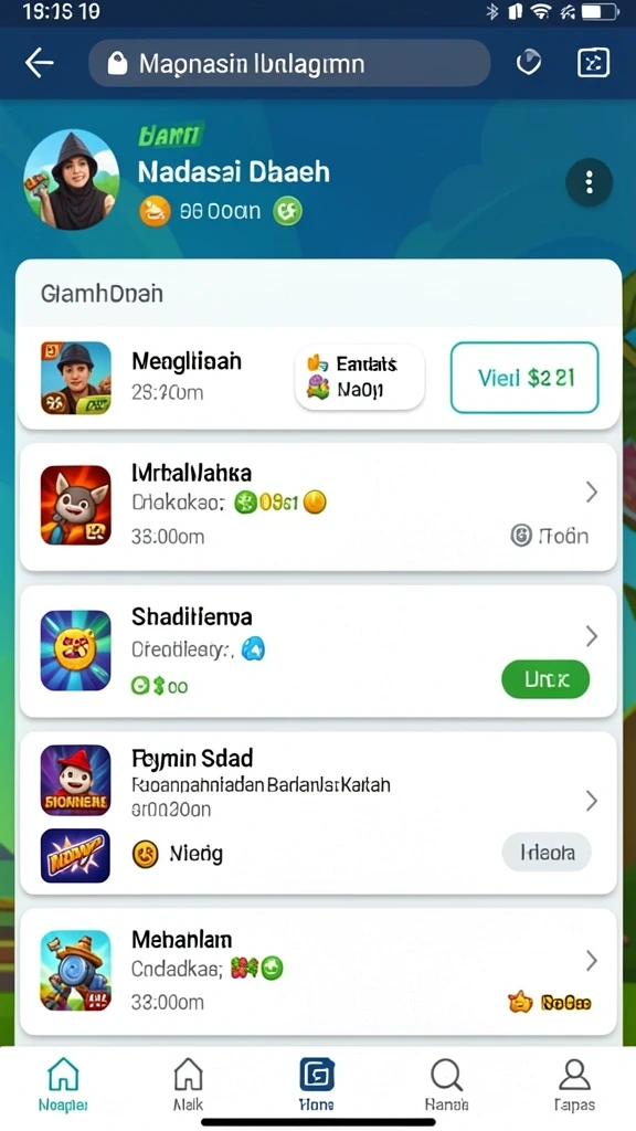 f200m - Tangkapan layar memperlihatkan fitur multiplayer yang mengasyikkan.