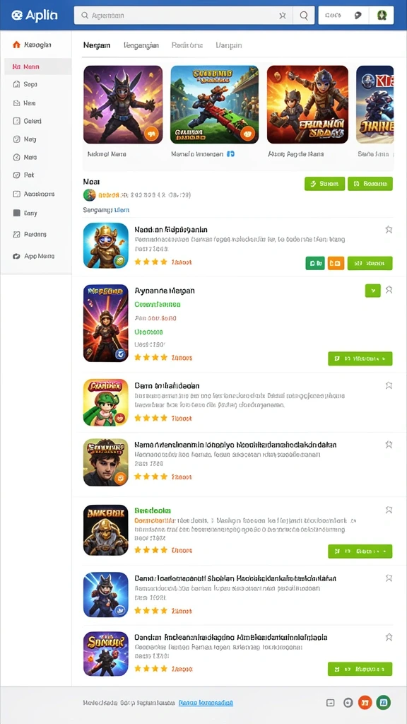 megahoki - Tampilan awal aplikasi yang menarik dan intuitif.